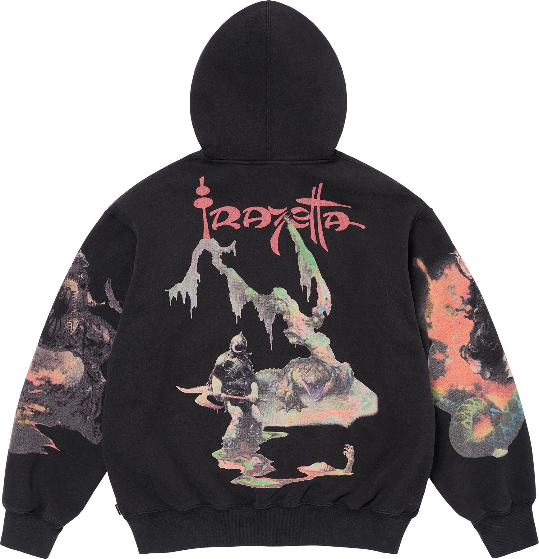 Supreme/Frank Frazetta Zip Up Hooded Sweatshirt view 3